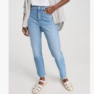 Madewell Women's The Perfect Vintage Straight Jeans in Ferman Wash